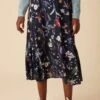 Blaze Ecovero Skirt - Gemini Navy