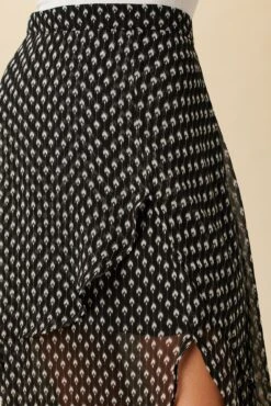 Wilder Chiffon Skirt - Nova -Outlet Sleek Vest Store 9146 Wilder Nova 5