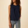 Hartley Reverie Slub Tank - Navy
