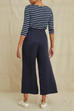 Eldora Wide Leg Pant 35 Eldora Wide Leg Pant -Outlet Sleek Vest Store 9360EldoraTencelNavy 6135 web