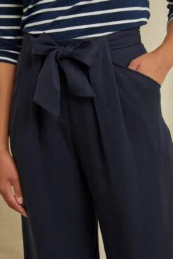 Eldora Wide Leg Pants - Navy -Outlet Sleek Vest Store 9360EldoraTencelNavy 6144 web b3b735fc 8a11 40c2 a4b2 96643ff42b57