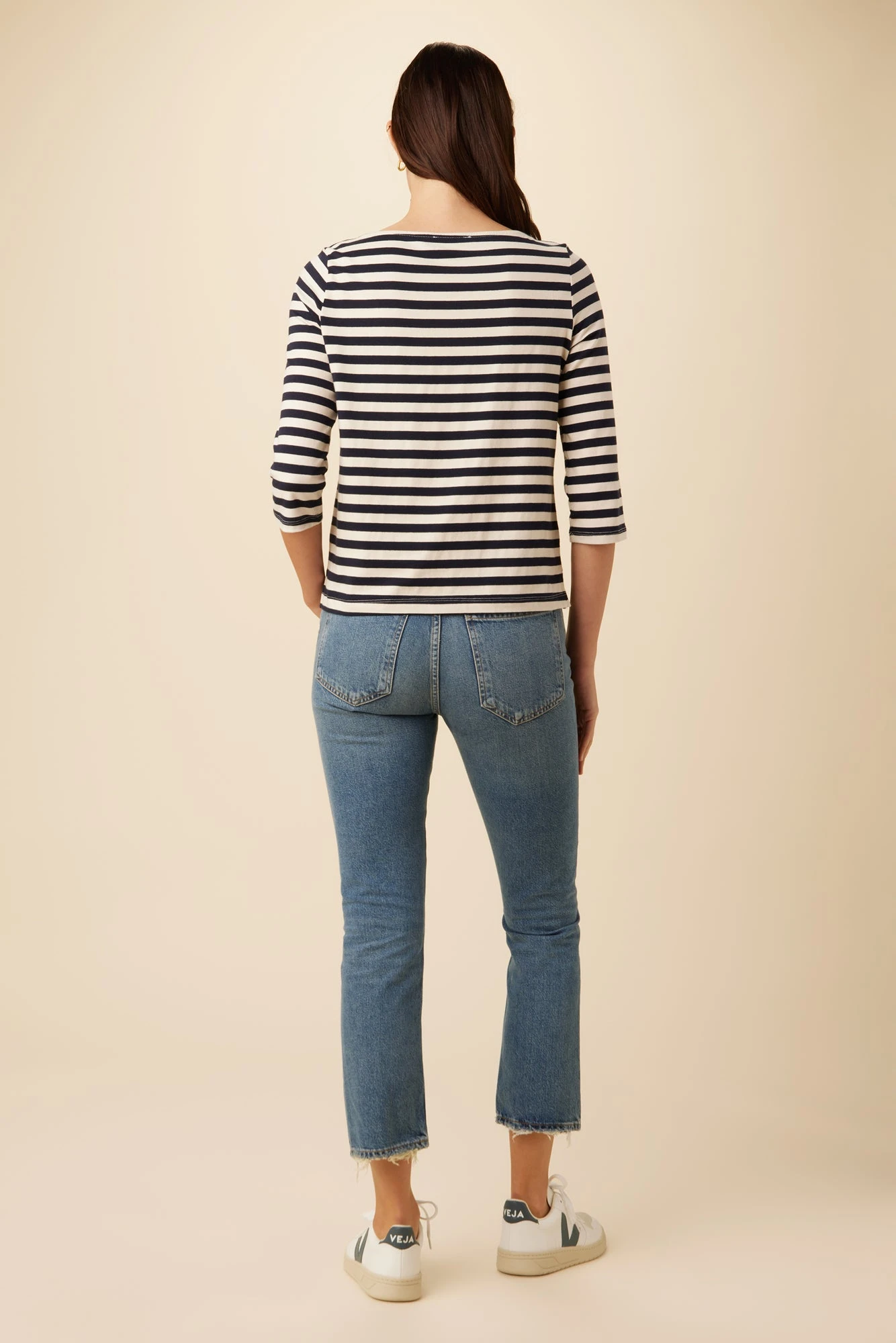 Cecelia Reverie Knit Tee - Paris Stripe 3 Cecelia Reverie Knit Tee - Paris Stripe - Image 3