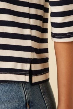 Cecelia Reverie Knit Tee - Paris Stripe 7 Cecelia Reverie Knit Tee - Paris Stripe -Outlet Sleek Vest Store 9819 Cecelia Paris Stripe 4