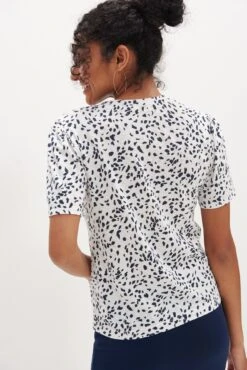 Odilia Reverie Slub Tee - Lucy Dot White -Outlet Sleek Vest Store 9828 Odilia Slub Lucy Dot White 5331 Web 9904cdce 8ddc 47de ad5c 95d7f9b1d545