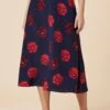 Blaze Washable Silk Skirt - Albany Floral