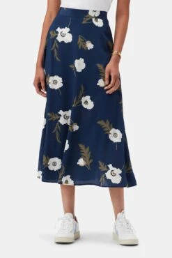 Blaze Washable Silk Skirt - Luna