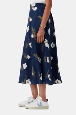 Blaze Washable Silk Skirt - Luna -Outlet Sleek Vest Store 9838 Blaze Luna 2