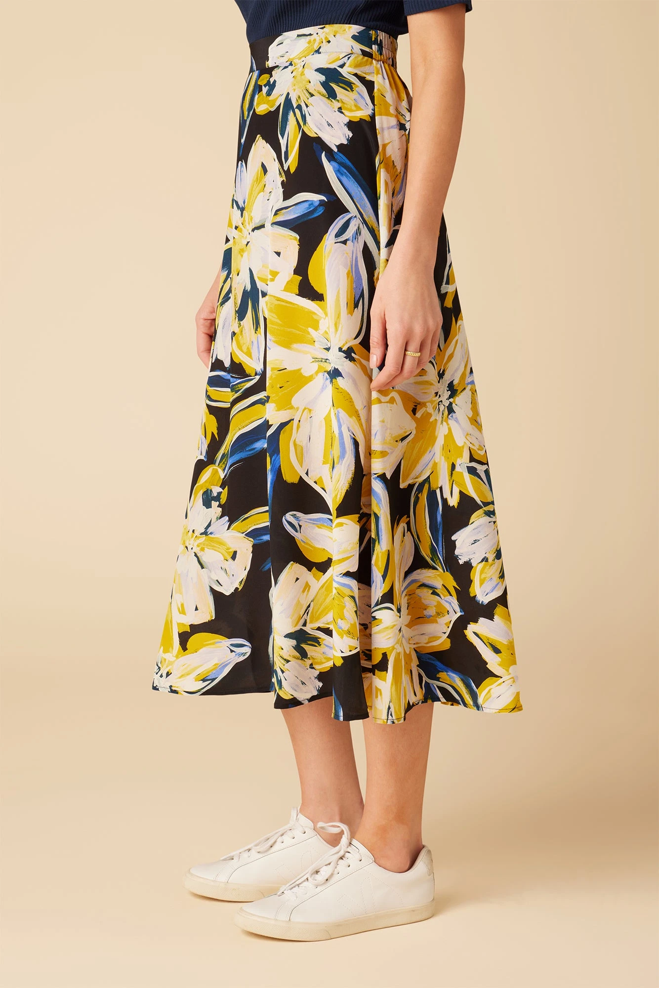 Blaze Washable Silk Skirt - Marbella 3 Blaze Washable Silk Skirt - Marbella - Image 3