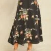 Blaze Washable Silk Skirt - Treviso Floral