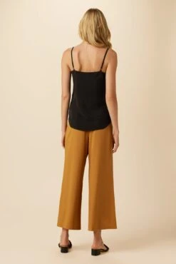 Barlow Cottonseed Cupro Cami - Black - ReAmour -Outlet Sleek Vest Store 9887 Barlow Black 3 5ffc93ac 5b71 4a6b 9c7a c02ad5b5f5ae