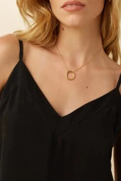 Barlow Cottonseed Cupro Cami - Black - ReAmour -Outlet Sleek Vest Store 9887 Barlow Black 4 dd2eeef8 9d89 48ee ab18 ca9fe0809299