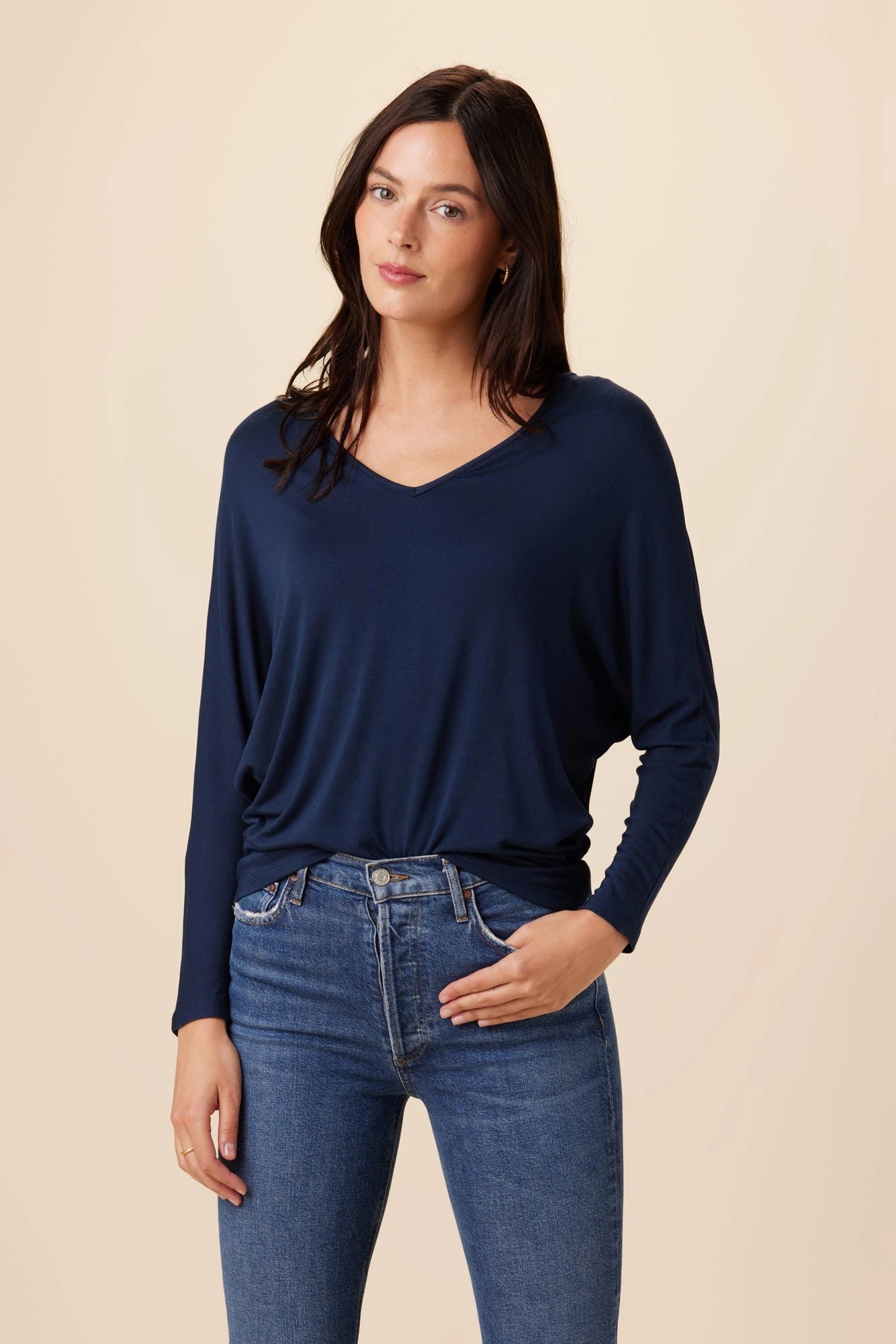 Mayr Long Sleeve Dream Knit Tee - Ocean 1 Mayr Long Sleeve Dream Knit Tee - Ocean