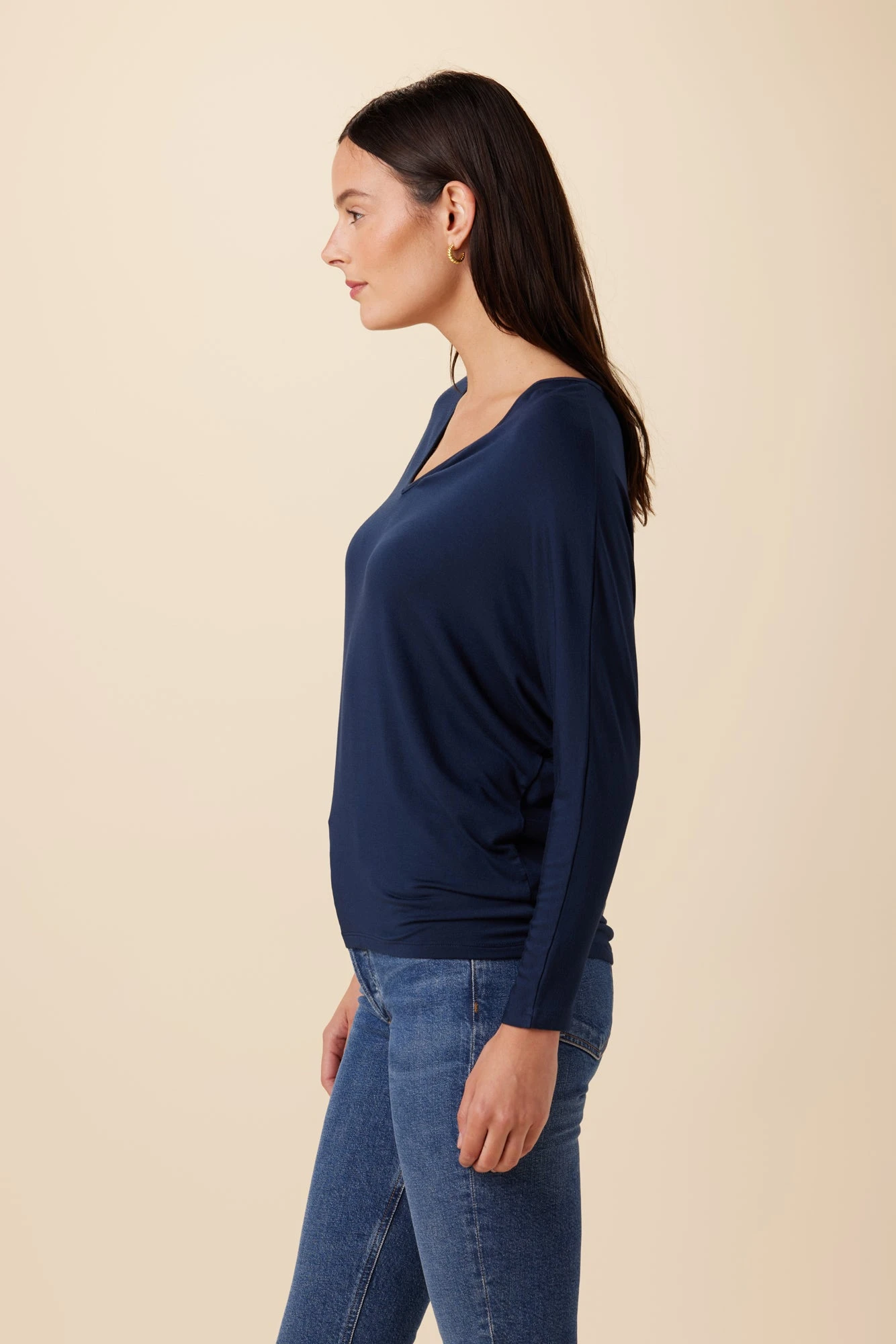 Mayr Long Sleeve Dream Knit Tee - Ocean 2 Mayr Long Sleeve Dream Knit Tee - Ocean - Image 2