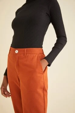 Kowtow Edition Pant -Outlet Sleek Vest Store KOWTOW Edition Pant Sienna 0226 web