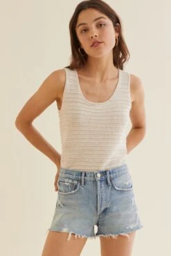 Lucinda Sweater Tank Top - ReAmour