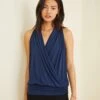 Agnes Dream Knit Top - Navy