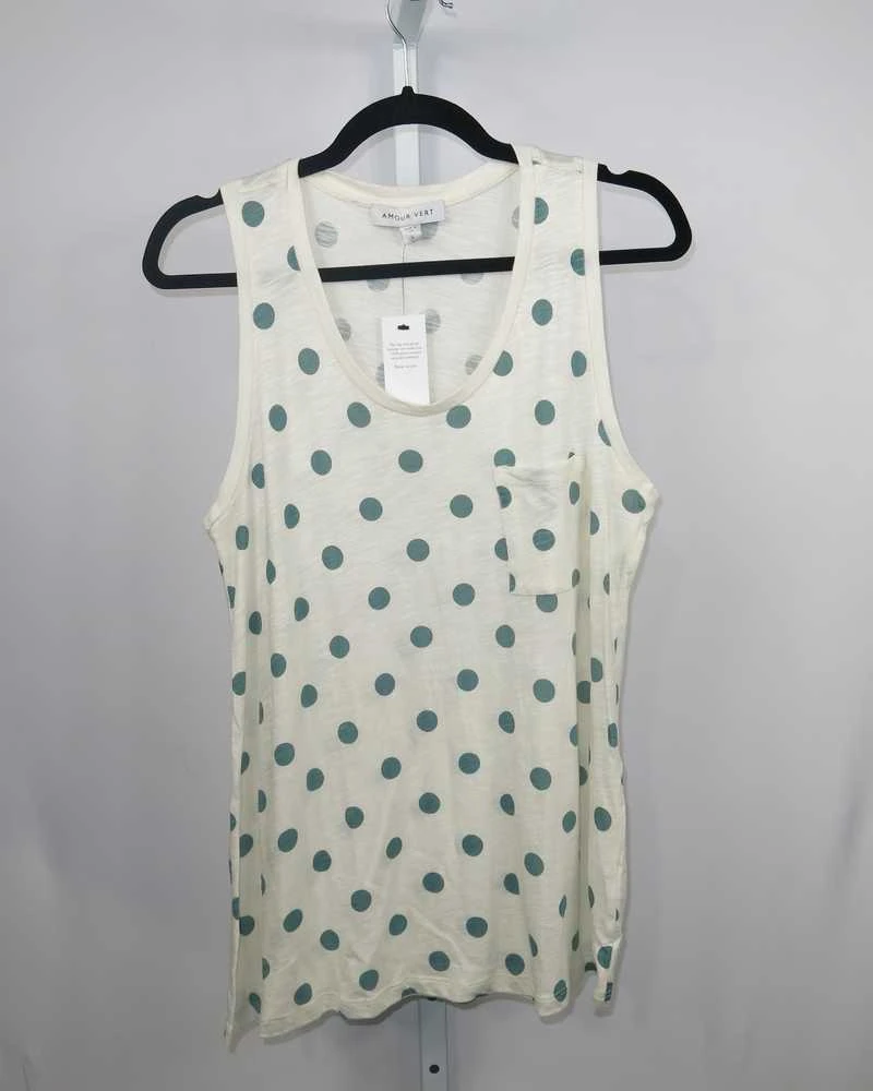 Eveline Slub Tank - Denim Dot - ReAmour 3 Eveline Slub Tank - Denim Dot - ReAmour - Image 3