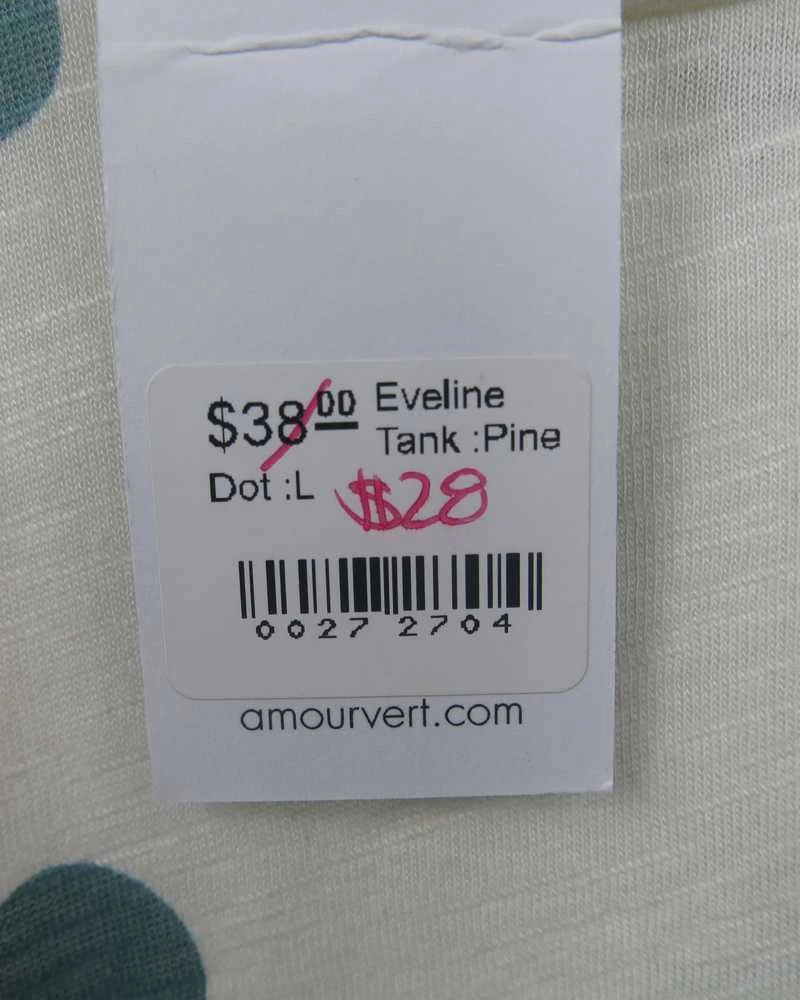 Eveline Slub Tank - Denim Dot - ReAmour 7 Eveline Slub Tank - Denim Dot - ReAmour - Image 7