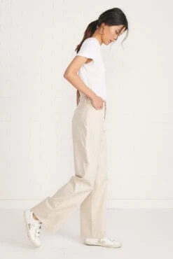 Kowtow Stage Pant -Outlet Sleek Vest Store stage pant dark natural 072 web