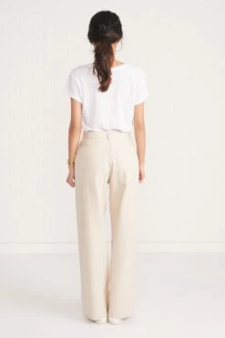 Kowtow Stage Pant -Outlet Sleek Vest Store stage pant dark natural 075 web